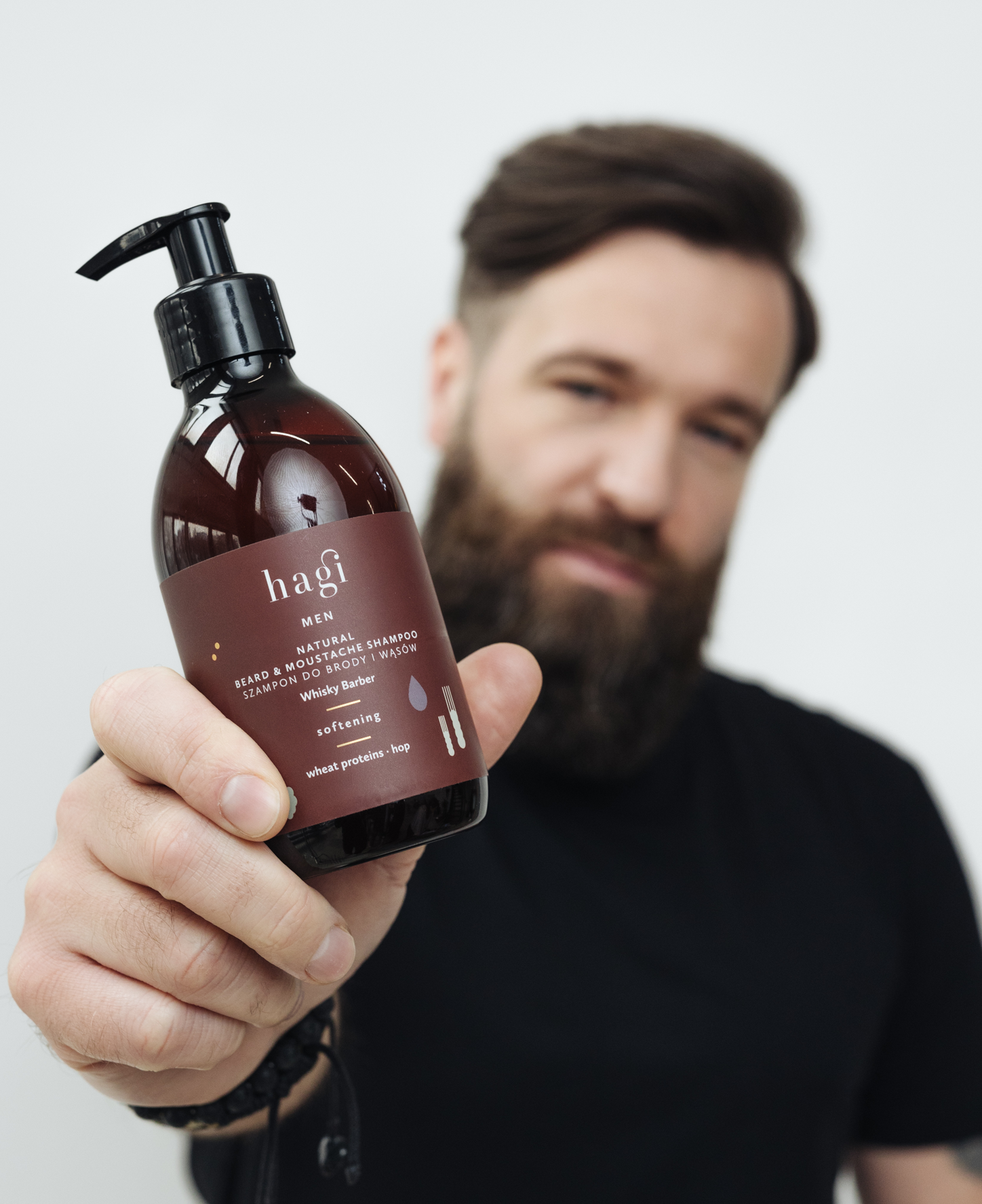 Szampon do brody i wąsów Whisky Barber