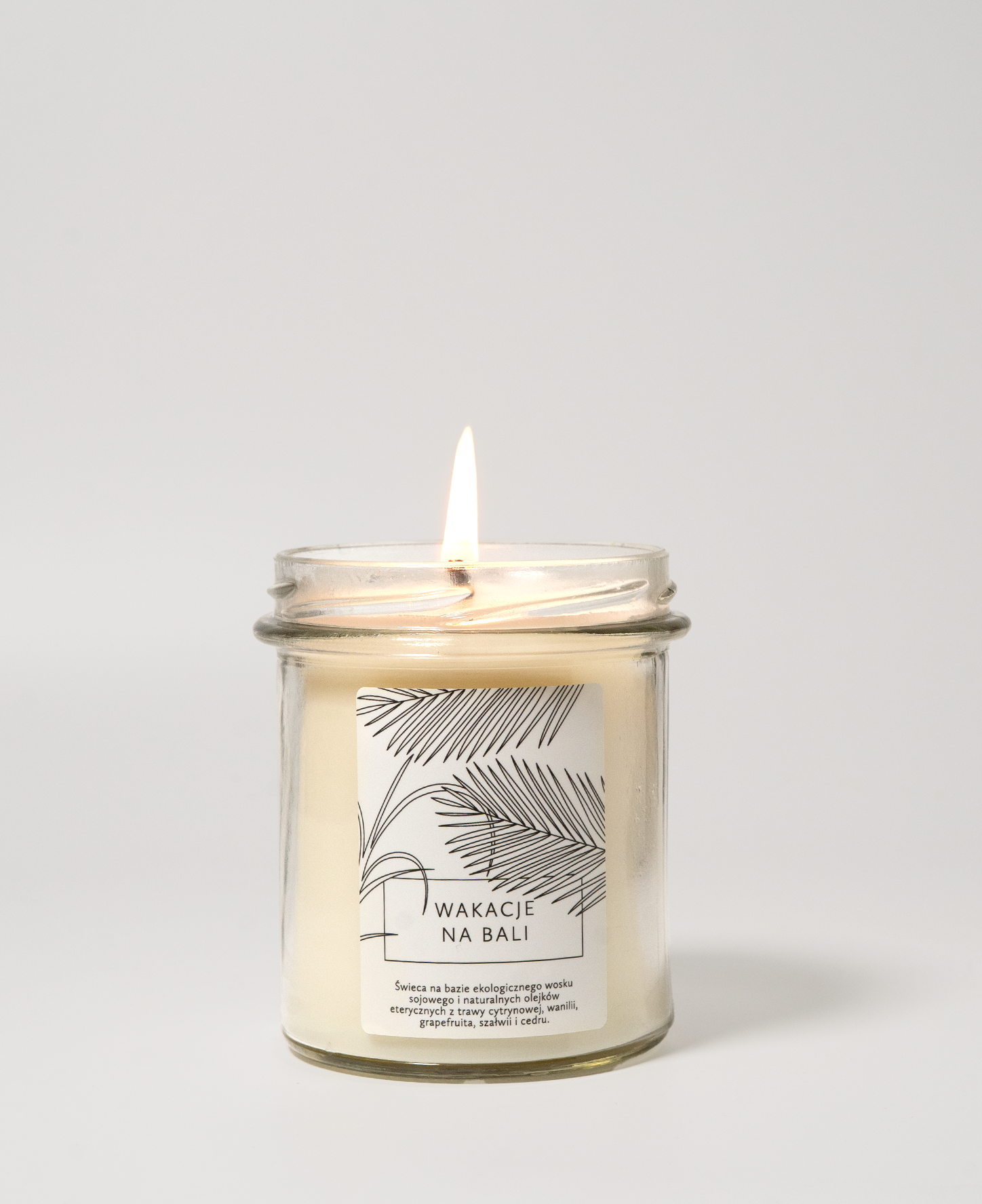 Świeca sojowa Wakacje Na Bali