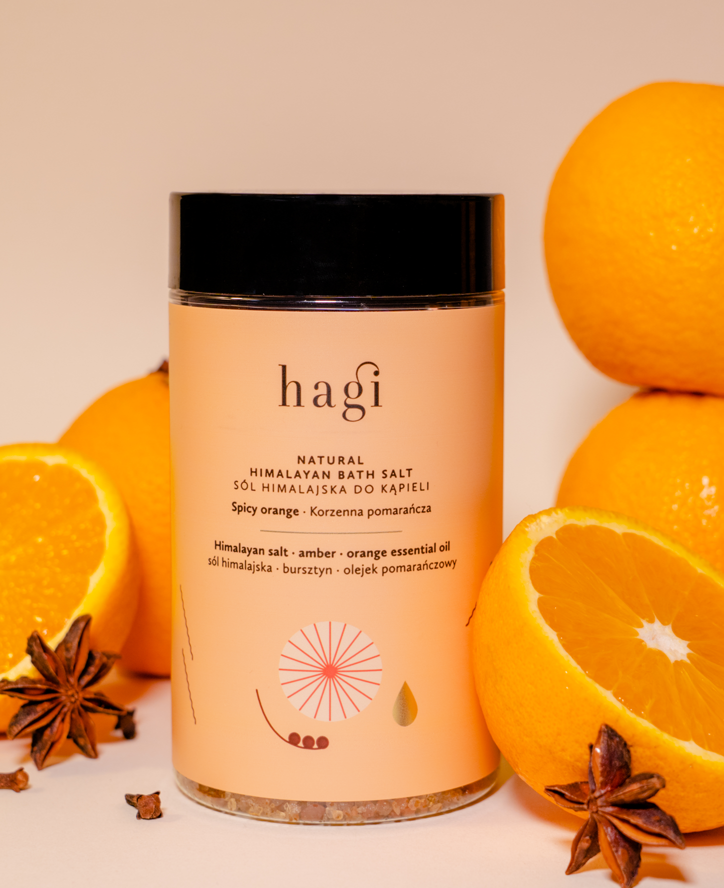 Sól do kąpieli Korzenna Pomarańcza