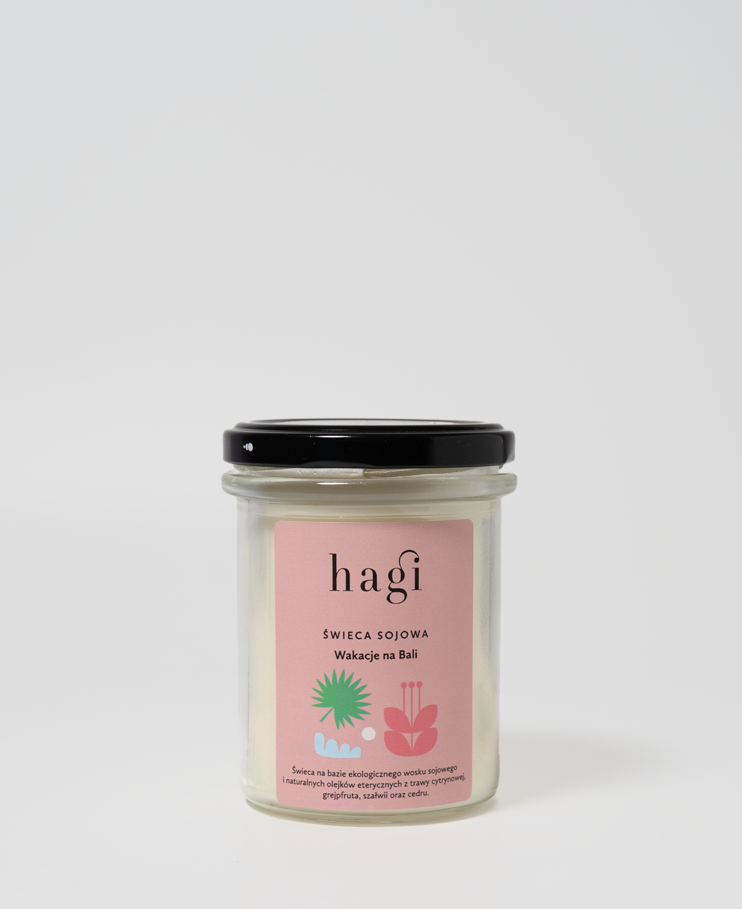 Świeca sojowa Wakacje Na Bali